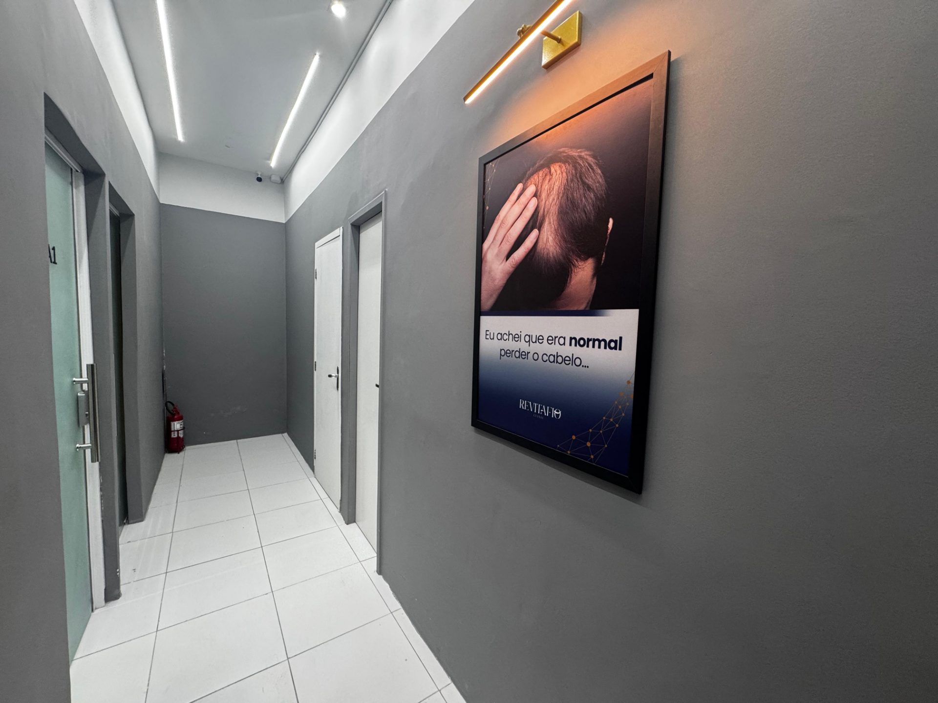Sala de tratamento da RevitaFio Clinic